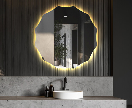 Taustavalgustusega LED-vannitoa peegel L192